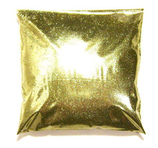 9oz / 266ml Bright Gold .008&quot; Metal Flake, Fine, Pro Paint Additive Metalflake - £21.57 GBP