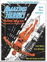 Amazing Heroes Magazine #4 Zam Pub 1981 Miller Daredevil Very High Grade Unread - £24.73 GBP