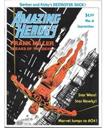 Amazing Heroes Magazine #4 Zam Pub 1981 Miller Daredevil VERY HIGH GRADE... - £24.25 GBP