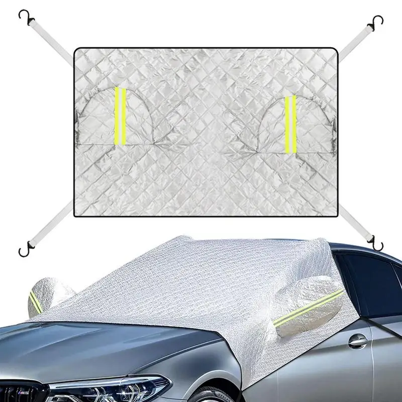 Car Windshield Sunshade Snow Cover Portable Anti-ice And Anti-frost Front Glass - £80.18 GBP+