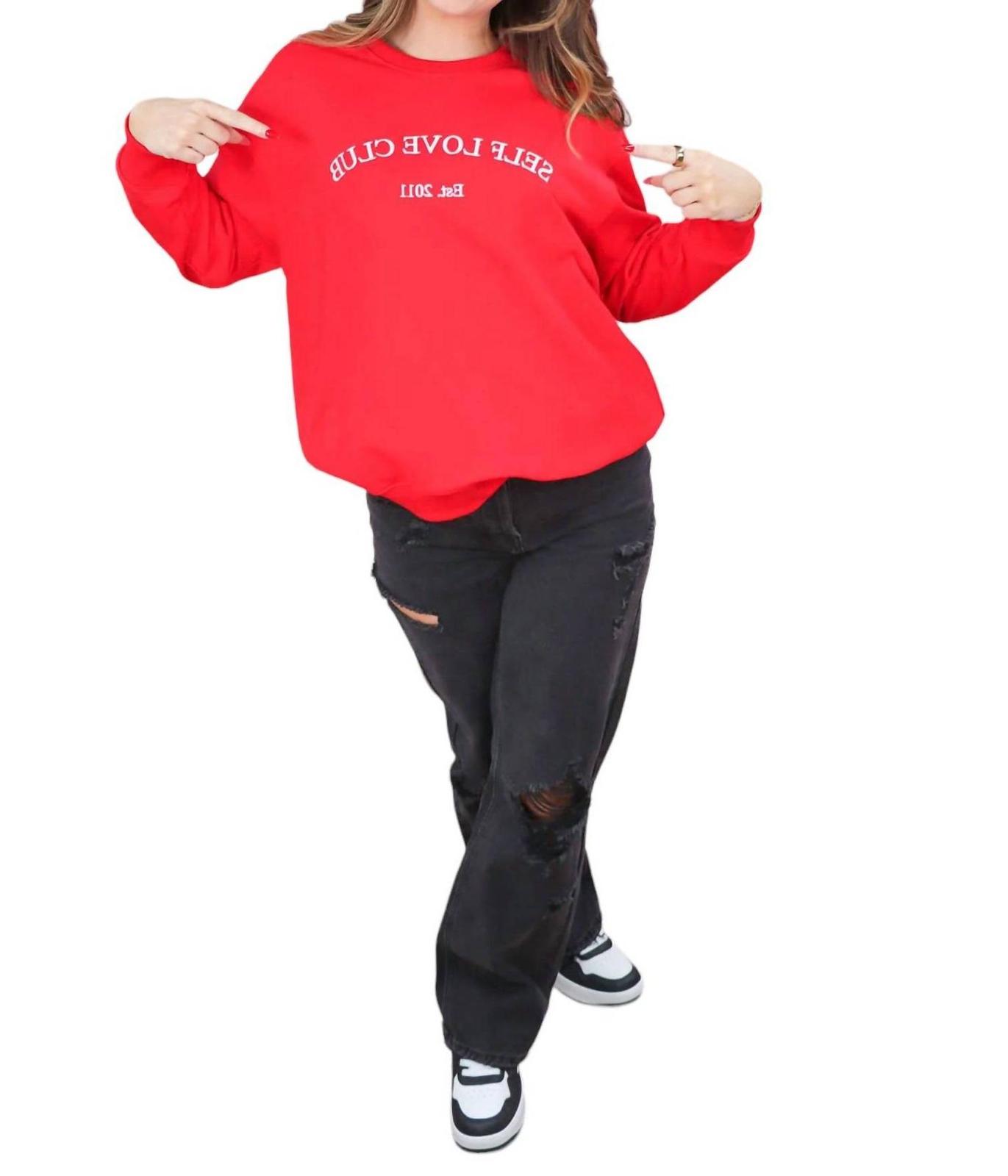 Le Lis love yourself sweatshirt size M - $24.75