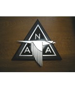 3D printed resin sign logo with basement of North American Aviation - NAA - $713.82 MXN