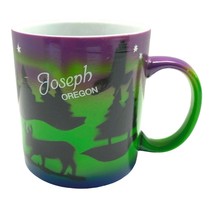 Joseph Oregon Coffee Mug Wilderness Forest Scene Silhouette Night Sky 3.... - £15.97 GBP