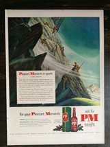 Vintage 1951 PM Blended Whiskey Full Page Original Ad 721 - £5.19 GBP