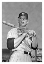 Mickey Mantle New York Yankees Baseball Player Portrait 4X6 Photo - £6.31 GBP