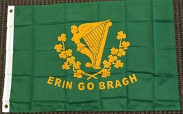 Erin Go Bragh Flag Ireland Forever 2 x 3 Foot Irish Banner 2x3 Erin Go Braugh - £3.49 GBP