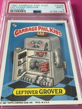 Psa 9 Topps Gpk Garbage Pail Kids 306B Leftover Grover Card Green Slime Error - £71.20 GBP
