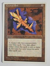1995 CRYSTAL ROD MAGIC THE GATHERING MTG CARD PLAYING ROLE PLAY VINTAGE - £4.73 GBP