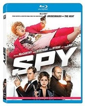 Spy Blu-ray 2015 Disc NEARLY NEW Melissa McCarthy Movie Slipcover Case F... - £7.74 GBP