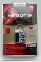 Samsonite Travel Sentry 3 Dial Combination Lock Travel Accessories New i... - £6.25 GBP