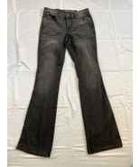 MSRP $70 Inc International Concepts Mid Rise Bootcut Jeans Black Size 0 - $32.15 CAD