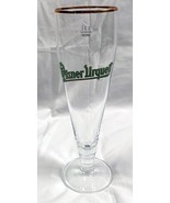 New Pilsner Urquell Stemmed Beer Glass 0.3 l Rastal Gold Rimmed - £19.51 GBP