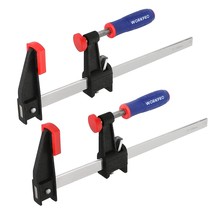 WORKPRO 12-Inch Steel Bar Clamps Set, 2-pack Quick-Release Clutch Style ... - $42.99