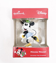 Hallmark 2018 Disney Minnie Mouse Christmas Tree Ornament Red Box ~ Nib - £10.60 GBP