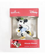 HALLMARK 2018 DISNEY Minnie Mouse CHRISTMAS TREE ORNAMENT RED BOX ~ NIB - $18.58 CAD