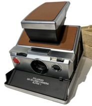 Polaroid SX-70 Alpha 1 Instant Camera Original Hard Foam Box GREAT SHAPE - £221.32 GBP