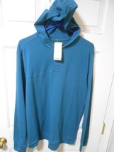 NEW All in Motion size M Hoodie long Top w/ thumb holes Activewear Teal Green  - £10.11 GBP