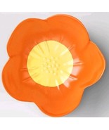 Four (4) ~ Room Essentials™ ~ Melamine ~ ORANGE Figural Flower ~ 14 Oz B... - $622.09 MXN