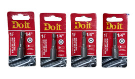 Do it 1/4 In. x 1-3/4 In. Magnetic Nut Setter #376817 Pack of 4 - £9.46 GBP