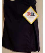 R K Platinum ~ Navy Blue ~ Girl&#39;s Size 7-1/2 ~  Wrap ~ Uniform Skort ~ F... - $427.24 MXN