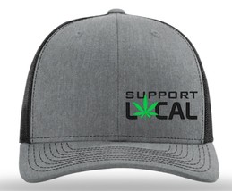 Richardson 112 Customized Embroidered Hats - Stock Design / Support Local Hemp - £12.64 GBP