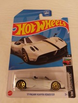 Hot Wheels 2023 #013 White 17 Pagani Huayra Roadster HW Roadsters 02/10 Mint - £11.79 GBP