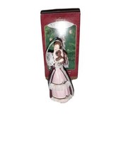 2001 Hallmark Keepsake "Victorian Barbie with Cedric Bear" Christmas Ornament - £5.73 GBP