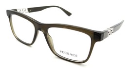 Versace Eyeglasses Frames VE 3319 200 53-17-145 Transparent Green Made in Italy - £87.42 GBP