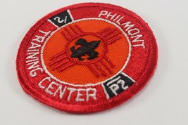 Vtg Fire Orange Training Center Philmont Twill T Boy Scouts of America BSA Patch - £9.15 GBP