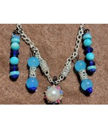 Custom Designed Glass charm Choker.C2024 - $342.71 MXN