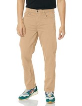 Quiksilver Men Far Out Stretch 5 Pocket Pant Plage Size 40x32 - $44.55
