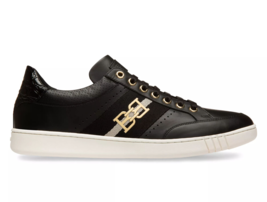 Bally Winton Men&#39;s Black Leather Sneakers Shoes US 11.5 MSRP $600 GL024086 - £164.72 GBP