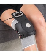 Hammacher Heated Massaging Knee Pain Reliever Hands-Free Infrared LED Te... - £59.63 GBP