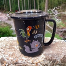 Disney Parks Critters Aluminum Travel Camp Mug &amp; Lid Pluto Hei Hei Meeko NEW - £20.32 GBP