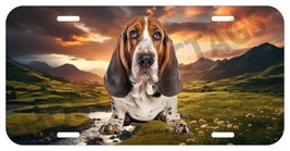 BASSET HOUND PET DOG CAN PERSONALIZE NOVELTY METAL LICENSE PLATE 1 T - $8.90+