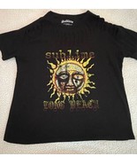 SUBLIME Official Women&#39;s Long Beach Sun Band Logo T-Shirt Plus Size 2XL - $19.18 CAD