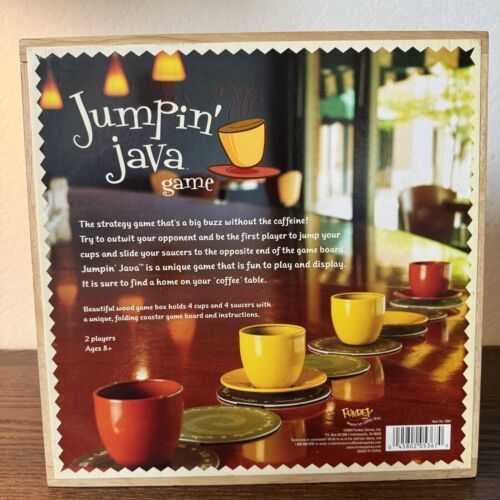 Fundex Jumpin’ Java Game - The Strategy Game with a Buzz! 2 Player Coffe... - $13.50