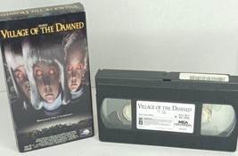 Village of the Damned VHS Tape 1995 Christopher Reeve John Carpenter Movie - £7.65 GBP