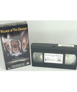 Village of the Damned VHS Tape 1995 Christopher Reeve John Carpenter Movie - £7.70 GBP