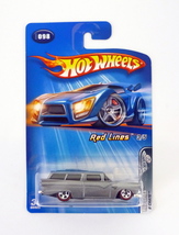 Hot Wheels 8 Crate #098 Red Lines 3/5 Gray Die-Cast Car 2004 - £7.98 GBP