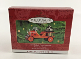 Hallmark Keepsake Christmas Ornament 1924 Toledo Fire Engine #6 Kiddie Car 2000 - £23.32 GBP