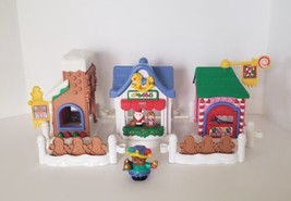 FISHER PRICE Little People CHRISTMAS ON MAIN STREET 2003 Toy Gingerbread... - $69.99