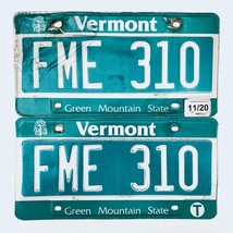 2020 United States Vermont Green Mountain Passenger License Plate FME 310 - $373.95 MXN
