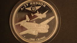 #C10 A-29 Hudson One Crown Tristan Da Cunha 2016 Coin - $21.77