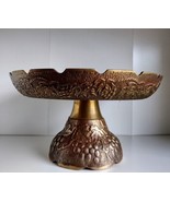 Vintage Brass Pedestal Stand - $40.00