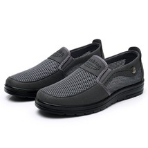 Comfortable Men Casual Shoes Breathable Mesh Summer Men Shoes New Non-slip Light - £30.81 GBP