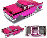 2023 HO AFXtras 1957 Custom Low ’57 Chevy Bel Air Slot Car BODY HOT PINK... - $17.99