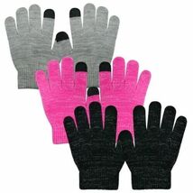 EvridWear Boy Girl Warm Touchscreen Gloves 3 Pairs Gray Pink Black Size 6-8Y - €3,34 EvridWear Boy Girl Warm Touchscreen Gloves 3 Pairs Gray Pink Black Size 6-8Y - €3,34 EUR