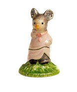 Mouse Girl Faberge Trinket Box Handmade by Keren Kopal Austrian  Crystals - $52.20