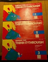 Discovery Toys Think-It-Through Booklets Learning About Our World 1 2 3 ... - £10.02 GBP